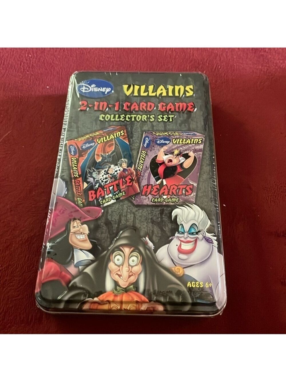 Disney Villains 2 In 1 Card Game